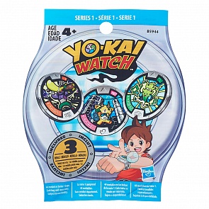 Набор 3 медалей из серии Yokai Watch (Hasbro, B5944)